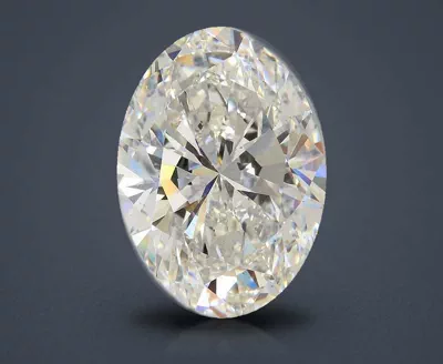 21.34ct G VS2 Rare Carat Ideal Cut Oval Lab Grown Diamond