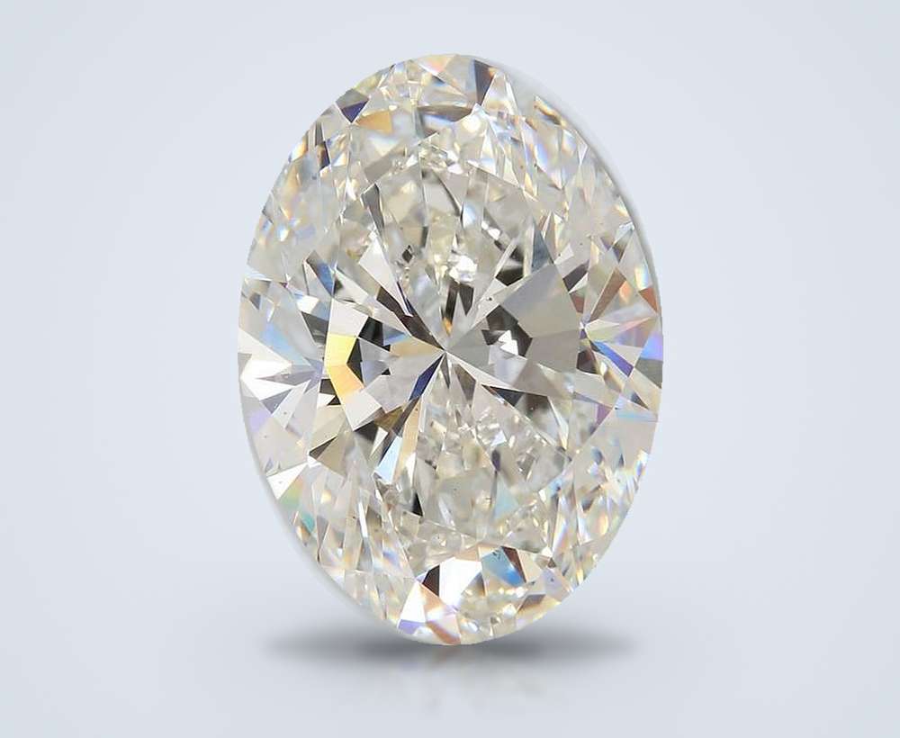 21.34ct G VS2 Rare Carat Ideal Cut Oval Lab Grown Diamond