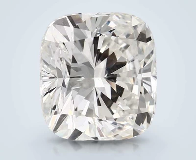 5.01ct I SI1 Rare Carat Ideal Cut Cushion Diamond