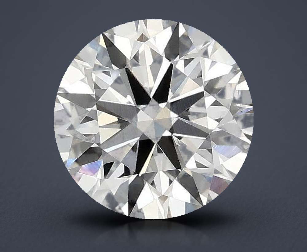 1.54ct F VS2 Rare Carat Ideal Cut Round Lab Grown Diamond