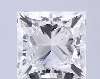 10.06ct F VS2 Rare Carat Ideal Cut Princess Lab Grown Diamond