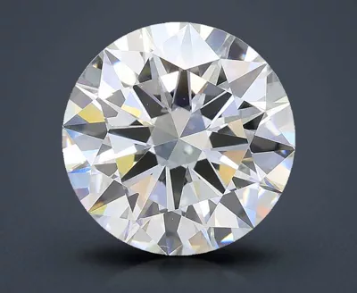 3.02ct F VVS2 Excellent Cut Round Lab Grown Diamond