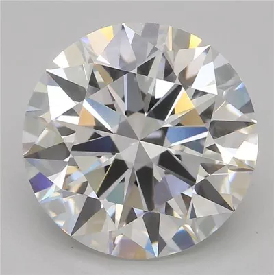 3.08ct E VVS2 Rare Carat Ideal Cut Round Lab Grown Diamond