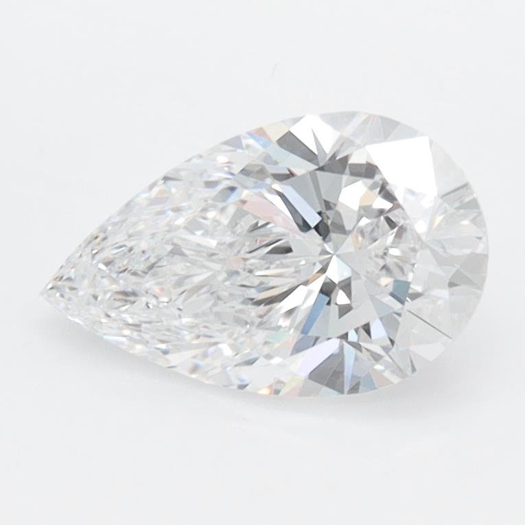 1.07ct D VVS1 Rare Carat Ideal Cut Pear Lab Grown Diamond