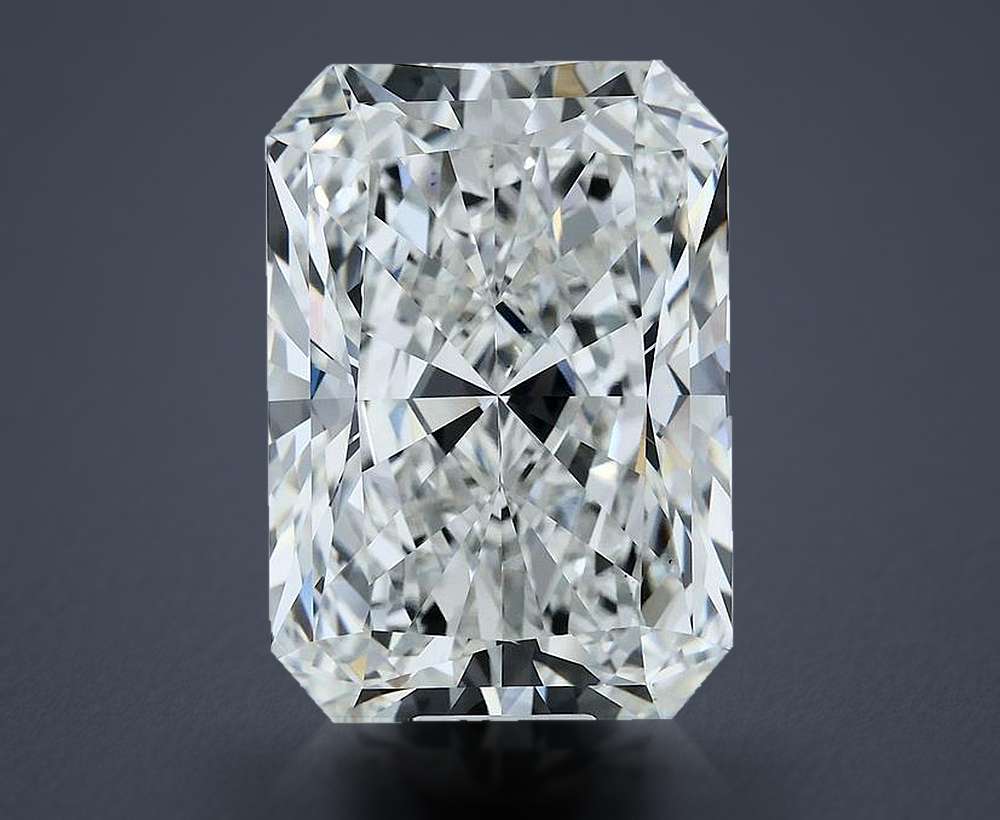 18.80ct H VS1 Rare Carat Ideal Cut Radiant Lab Grown Diamond