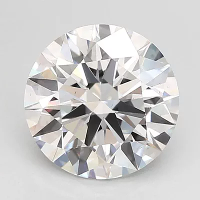 3.03ct E VS2 Rare Carat Ideal Cut Round Lab Grown Diamond