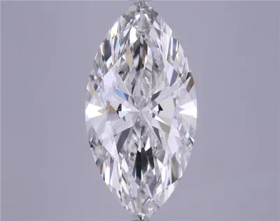 5.92ct G VS2 Rare Carat Ideal Cut Marquise Lab Grown Diamond