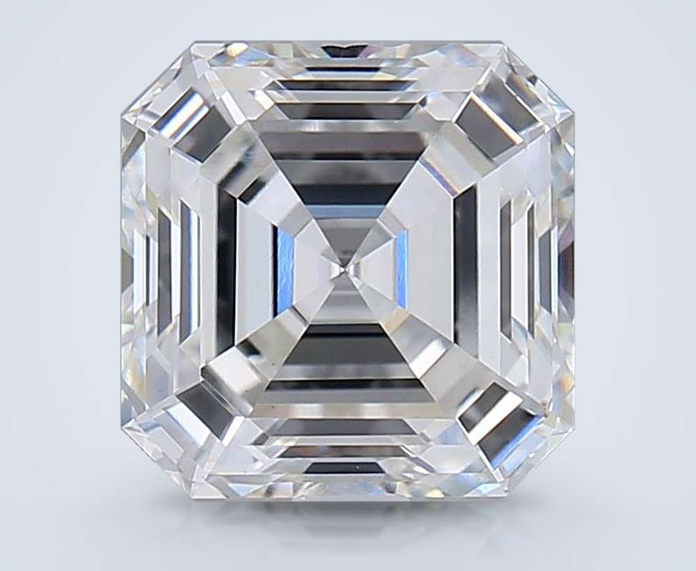 3.07ct G VS1 Rare Carat Ideal Cut Asscher Lab Grown Diamond