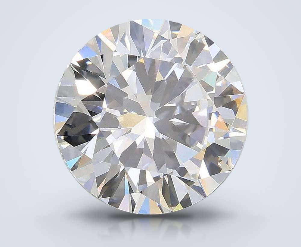 3.52ct F VVS2 Rare Carat Ideal Cut Round Lab Grown Diamond