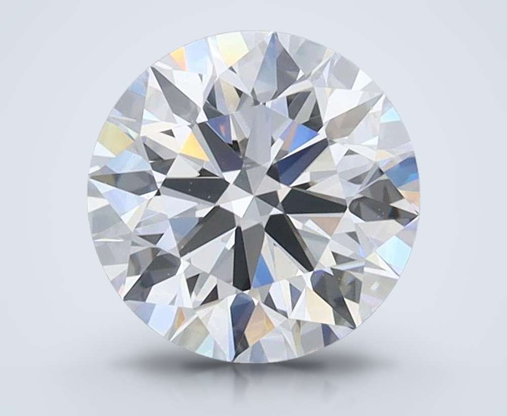 1.45ct D VVS2 Rare Carat Ideal Cut Round Lab Grown Diamond