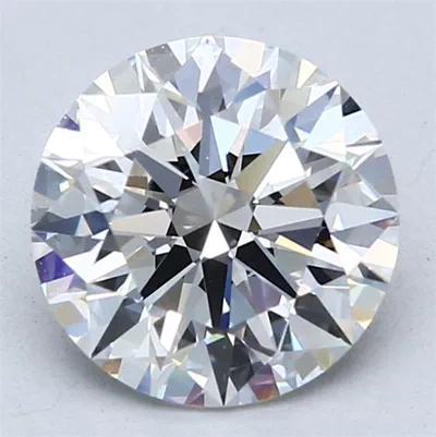 2.52ct D VS1 Rare Carat Ideal Cut Round Lab Grown Diamond