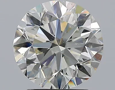 2.50ct I SI1 Very Good Cut Round Diamond
