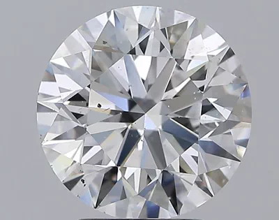 3.51ct D SI2 Excellent Cut Round Diamond