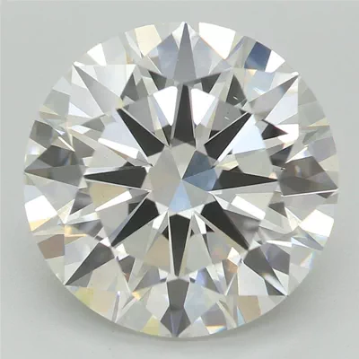 3.99ct F VS1 Excellent Cut Round Lab Grown Diamond