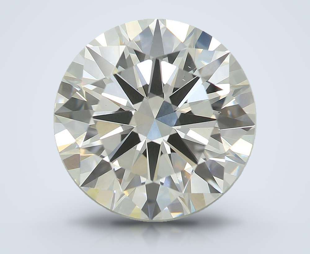 3.99ct F VS1 Excellent Cut Round Lab Grown Diamond