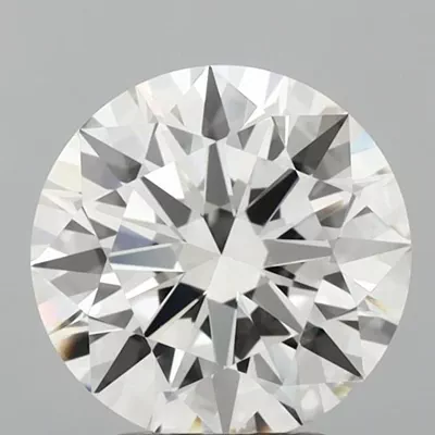 3.01ct I VS1 Rare Carat Ideal Cut Round Lab Grown Diamond