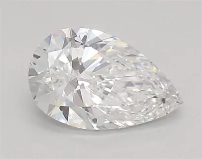 0.87ct D VVS1 Rare Carat Ideal Cut Pear Lab Grown Diamond