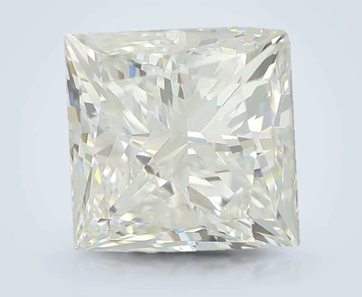 4.02ct E VS1 Rare Carat Ideal Cut Princess Lab Grown Diamond