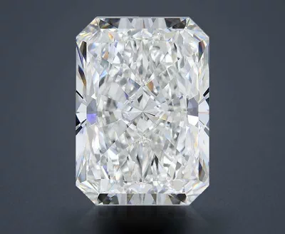 15.58ct F VS1 Rare Carat Ideal Cut Radiant Lab Grown Diamond