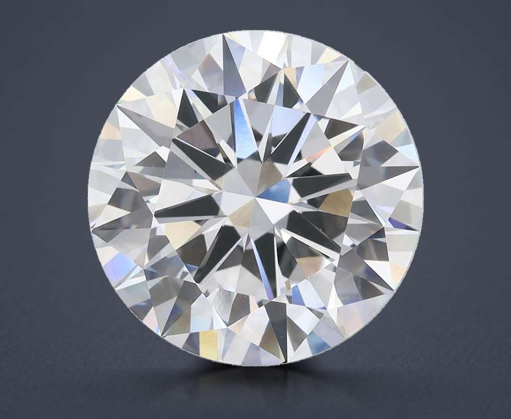 10.53ct F VVS1 Excellent Cut Round Lab Grown Diamond