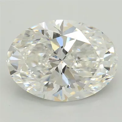 3.05ct E VS1 Rare Carat Ideal Cut Oval Lab Grown Diamond
