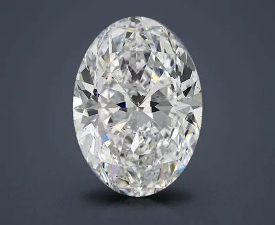 10.51ct D SI1 Rare Carat Ideal Cut Oval Diamond