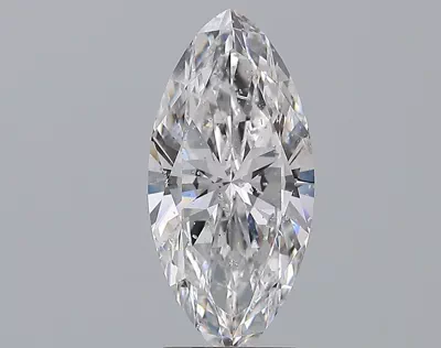 2.50ct E SI2 Rare Carat Ideal Cut Marquise Diamond