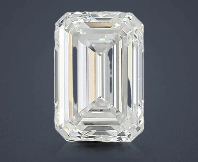 2.03ct G VS2 Rare Carat Ideal Cut Emerald Lab Grown Diamond