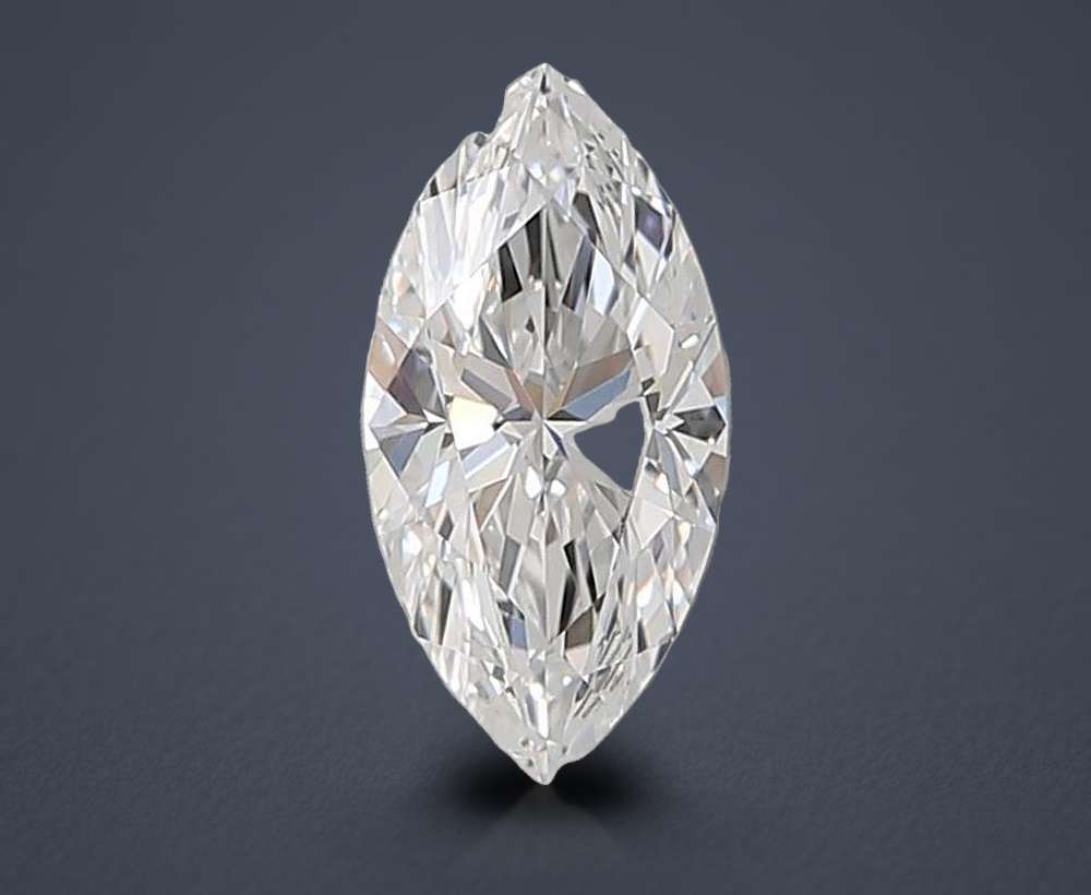 1.02ct E IF Rare Carat Ideal Cut Marquise Lab Grown Diamond