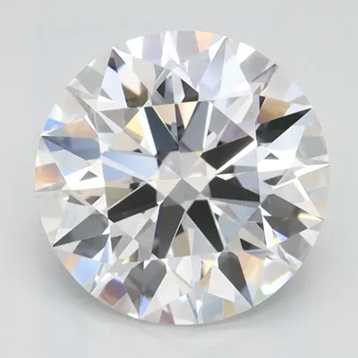 2.07ct D IF Rare Carat Ideal Cut Round Lab Grown Diamond