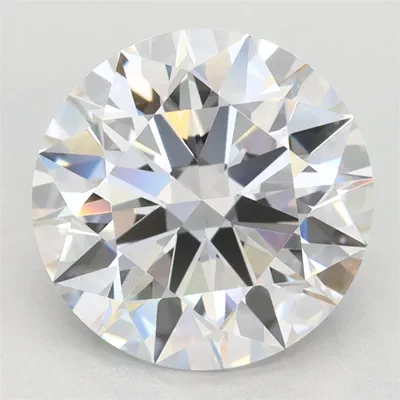3.07ct E IF Rare Carat Ideal Cut Round Lab Grown Diamond