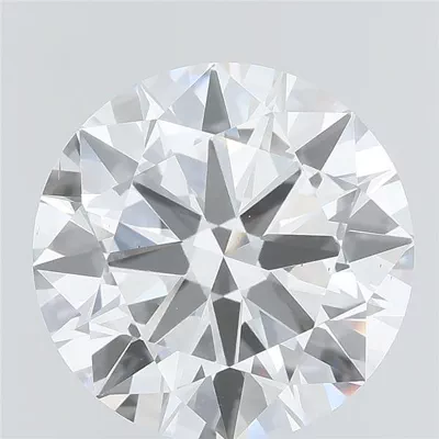 5.01ct D VS2 Excellent Cut Round Lab Grown Diamond