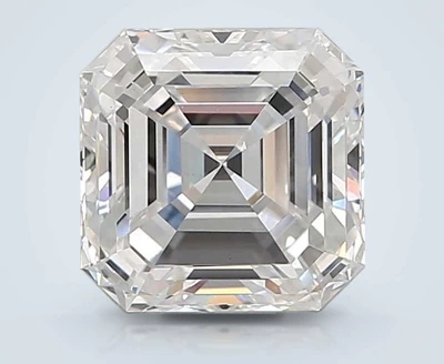5.08ct E VVS2 Rare Carat Ideal Cut Asscher Lab Grown Diamond