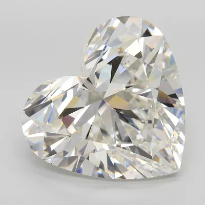 31.40ct G VS1 Rare Carat Ideal Cut Heart Lab Grown Diamond
