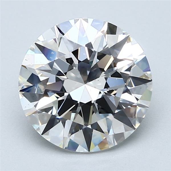3.01ct F VS2 Excellent Cut Round Diamond