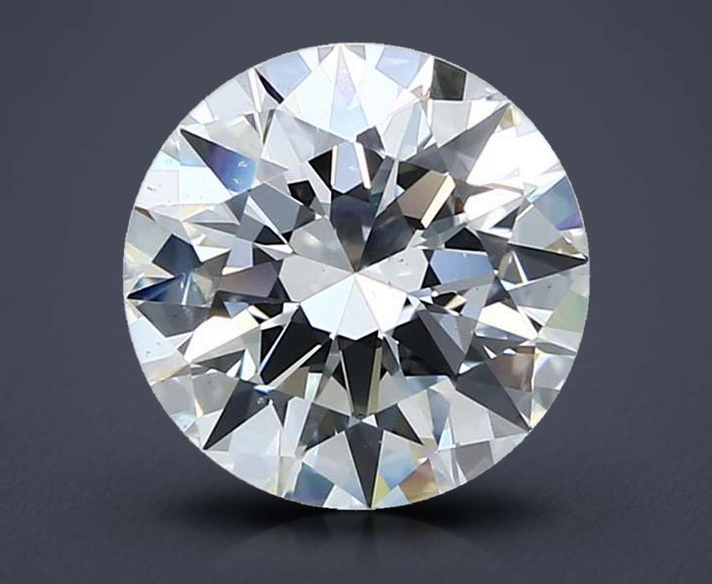 3.01ct F VS2 Excellent Cut Round Diamond