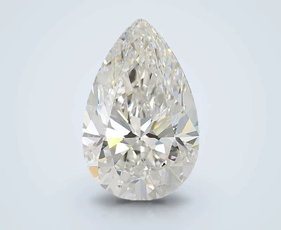 3.09ct F VVS2 Rare Carat Ideal Cut Pear Lab Grown Diamond