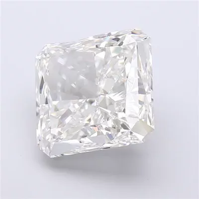 8.16ct F VVS2 Rare Carat Ideal Cut Radiant Lab Grown Diamond