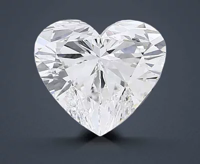 4.57ct G VVS2 Rare Carat Ideal Cut Heart Lab Grown Diamond