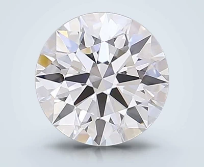 1.55ct D FL Rare Carat Ideal Cut Round Lab Grown Diamond
