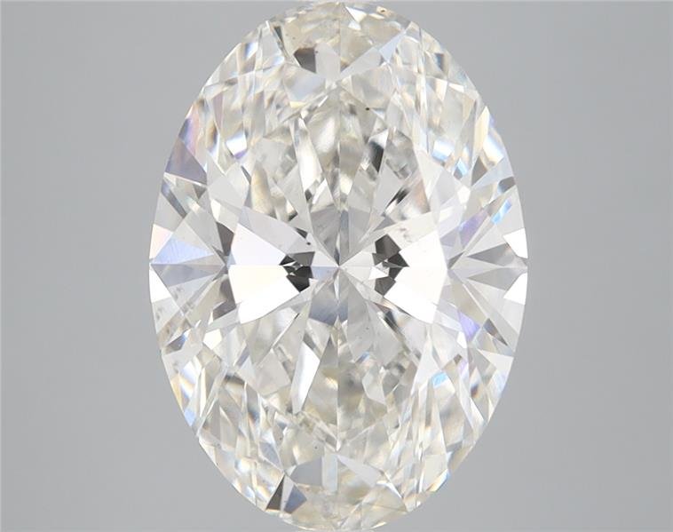 4.02ct H VS2 Rare Carat Ideal Cut Oval Lab Grown Diamond