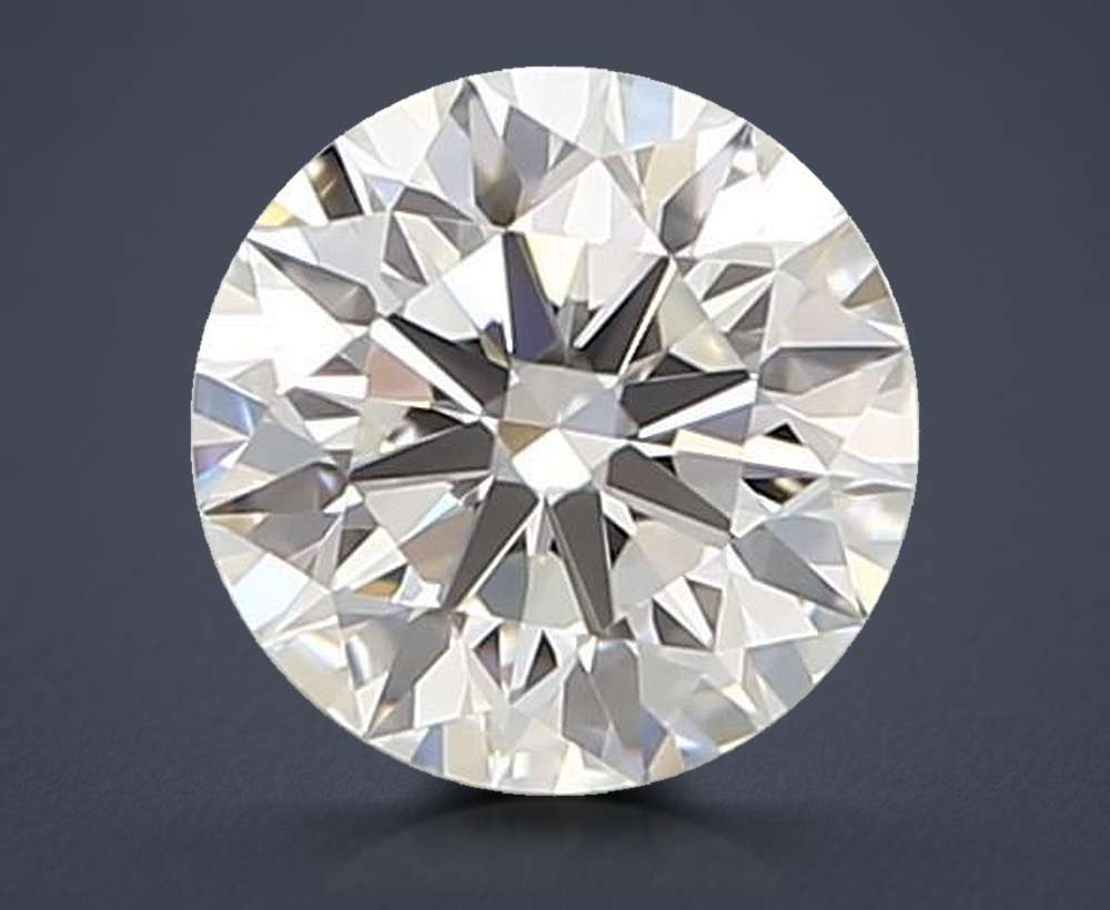 0.34ct F IF Rare Carat Ideal Cut Round Diamond