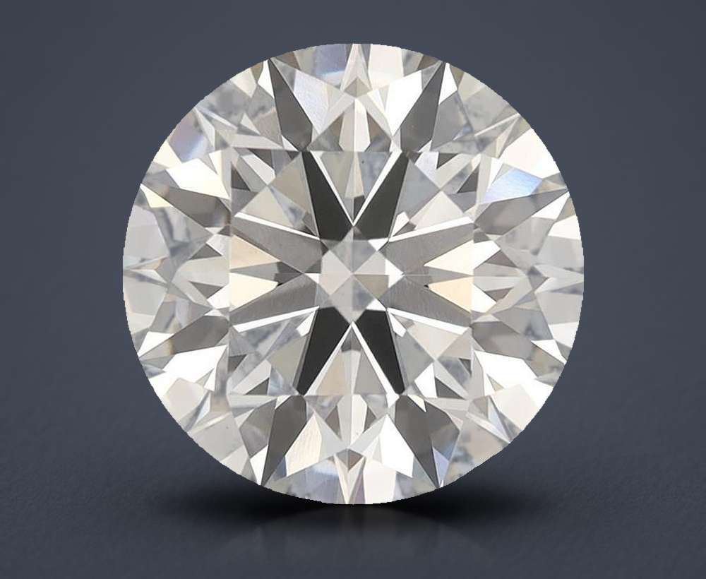 5.34ct H VS1 Rare Carat Ideal Cut Round Lab Grown Diamond