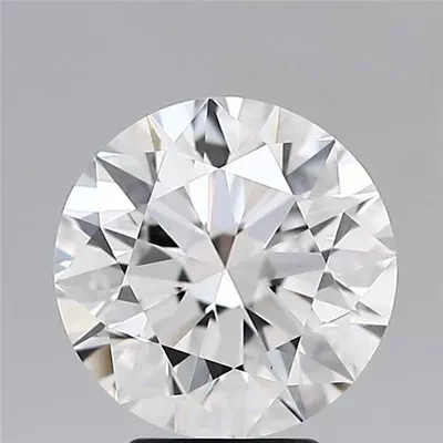4.01ct D VS2 Rare Carat Ideal Cut Round Diamond