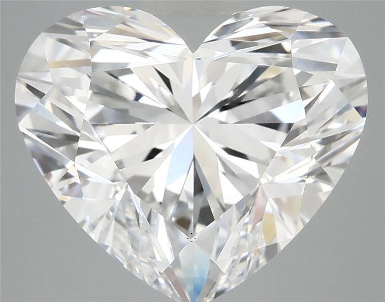 6.02ct E VS1 Rare Carat Ideal Cut Heart Lab Grown Diamond