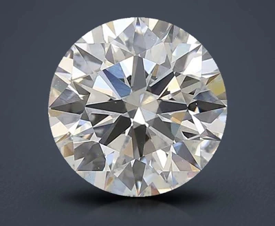 3.37ct F VS1 Rare Carat Ideal Cut Round Lab Grown Diamond