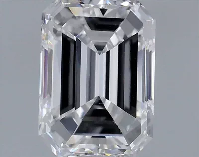 0.88ct D VS1 Very Good Cut Emerald Lab Grown Diamond