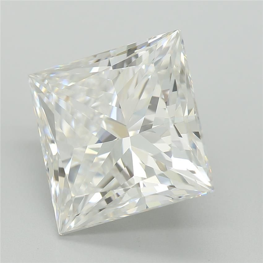 4.87ct D VS1 Rare Carat Ideal Cut Princess Lab Grown Diamond