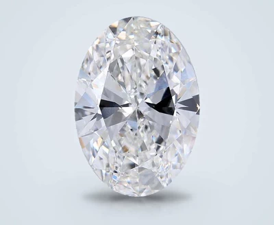 10.14ct F VS1 Rare Carat Ideal Cut Oval Lab Grown Diamond