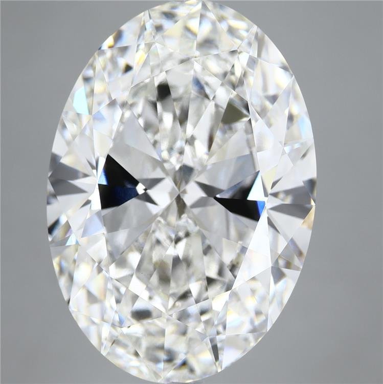 13.99ct E VVS2 Rare Carat Ideal Cut Oval Lab Grown Diamond